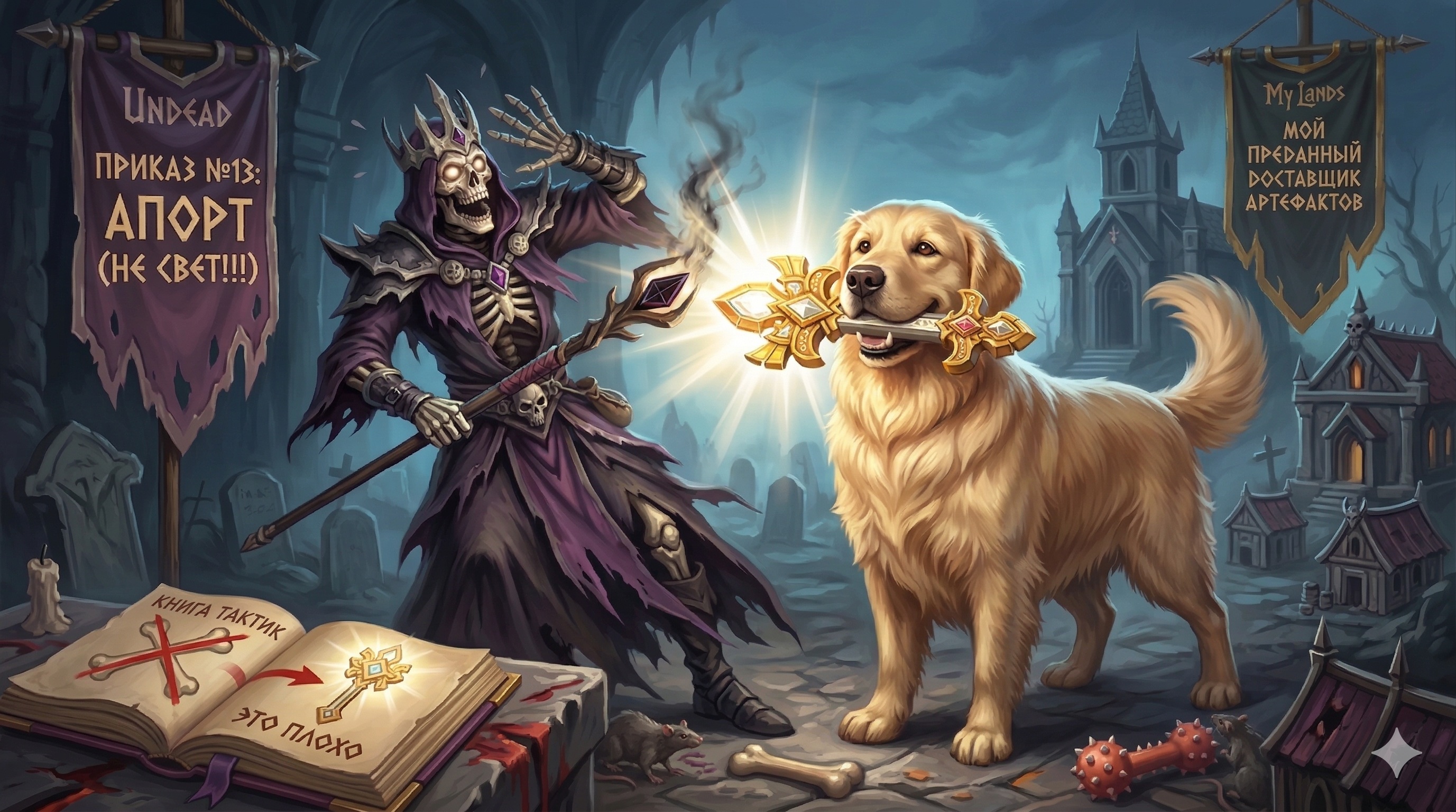 Верный помощник в поиске артефактов.